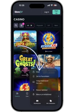 likesbet app gebruik de deelknop op de site om de app gemakkelijk te verspreiden of op te slaan.