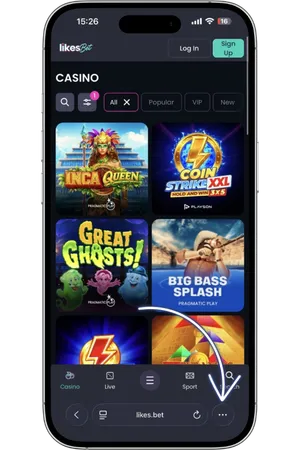 Bezoek de officiële site likesbet